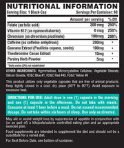 Nutrex Lipo-6 Black Hers Ultra 60 Caps Sky Nutrition